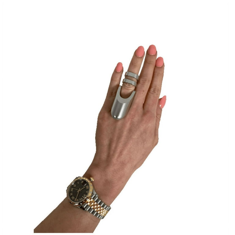 V For Vibes Wearable Vibrating Ring, Ring Vibrator Clio - Matte Silver