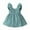 Blue, variant on XEGLSBU Toddler Girls Dresses 2025 Summer Fly Sleeve Cotton Linen Dress for Kids Solid Color Dresses Size 2-7 Years Blue Size 4-5 Years