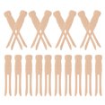 thumbnail image 5 of CIMAXIC Wooden Clothes Pins Vintage Round Wood Laundry Clips for Adults Home Use 100Pcs, 5 of 8