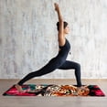 thumbnail image 6 of Rose Leopard Gym Towel with Storage Bag, 72.8"x26.8", Suitable for Yoga, Pilates, Fitness, etc. - Yoga Blanket, Yoga Mat Towel, Yoga Towels, 6 of 6