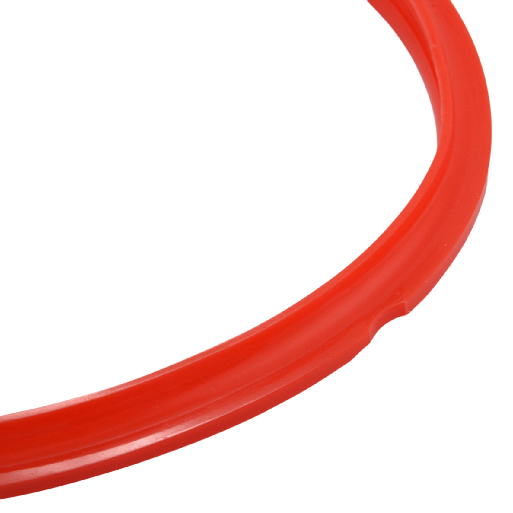 Silicone Sealing Ring for Pressure Cooker Pot Accessories, Fits 5 or 6 Quart Models, Red, Blue and White, Pack Of 9