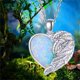 thumbnail image 1 of Collar de Plumas En Forma de Corazón Ganfancp 2022 para Mujeres 1X, 1 of 6