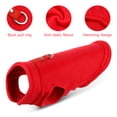 thumbnail image 3 of USHOBE 1Pack Windproof Cotton Padded Dog Coat for Large Dogs Cold Weather Apparel, 3 of 8