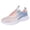 Blue, variant on AUDeals Womens Trail Running Shoes - Memory Foam Walking Sneakers, Color Block Lightweight Lace Up Outdoor Training Shoes