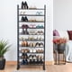 thumbnail image 3 of Costway Zapatero de 10 Niveles, Organizador Zapatero de 50 Pares con Estantes Desmontables y Estructura de Metal, Torre de Zapatos de Gran Capacidad y Ahorro de Espacio para Sala de Estar/Pasillo, 3 of 8