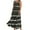 Black, variant on Summer Fashion Maxi Beach Dresses for Womens 2025 Sleeveless And Linen Round Neck Printed Long Dress