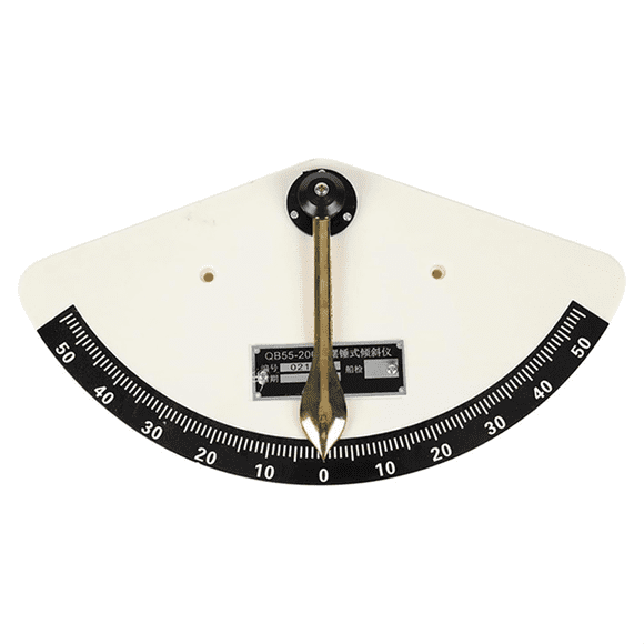 55-Degree Swing Pendulum Tilt with Accurate Scales Ship Inclinometer for Lifeboats Ship