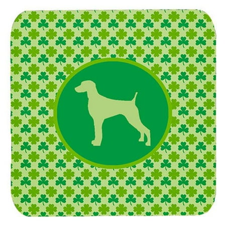 

Weimaraner Lucky Shamrock Foam Coasters Set Of 4