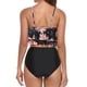 thumbnail image 4 of Traje De Baño Para Mujer, Traje De Baño Con Volantes Para Mujer, Estampado Cómodo Y Transpirable De Moda Para Nadar ANGGREK  Otros, 4 of 5
