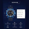thumbnail image 4 of Los hombres miran los relojes impermeables multifuncionales comerciales del reloj de cuarzo Abanopi Reloj de los hombres, 4 of 7