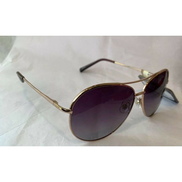Panama Jack PJ 01 10 Aviator Sunglasses Rose Gold/Cranberry Walmart