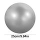 thumbnail image 3 of Pelota de Yoga y Pilates de Pvc de 25 Cm - Pelota de Ejercicio Antideslizante para Fitness, Entrenamiento de Core y Gimnasia - Ideal para Mujeres, Niños y Embarazadas - Azul, 3 of 6