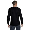 thumbnail image 2 of Gildan Heavy Cotton 5.3 oz. Long-Sleeve Men T-Shirt Black Medium, 2 of 3