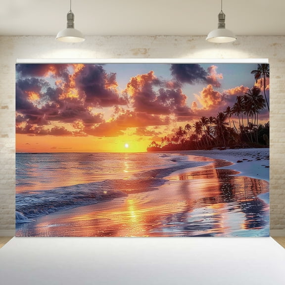 QSUM Outdoor Landscape Wallpaper - 100cm/39" x 150cm/59" - Use as a gift, photography, birthday event or holiday decoration, celebration (popular)