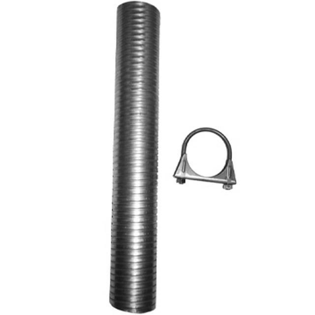 Nickson Exhaust System Repair Kit 17033 Use To Repair Small Sections Of Exhaust Pipe; Flexible Steel Tubing; 2 Inch Diameter X 18 Inch Length; With Heavy Duty Clamp; Case Of 20