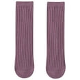 thumbnail image 4 of Gibobby Toddler Boys Girls Socks Baby Boys Girls Toddlers Grips Socks Kids Non Skid Anti Slip Cotton Crew Socks(1-15,Purple), 4 of 4