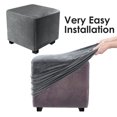 thumbnail image 4 of LCXmlly Housse de Tabouret Antidérapante Housse de Tabouret Extensible Housse de Protection Résistante aux Taches et Carrée pour Meubles de Maison, 4 of 9