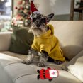 thumbnail image 4 of Juguete de peluche para perros, resistente a mordeduras, serie navideña, suministros para mascotas (Santa) Tmvgtek Para estrenar, 4 of 7