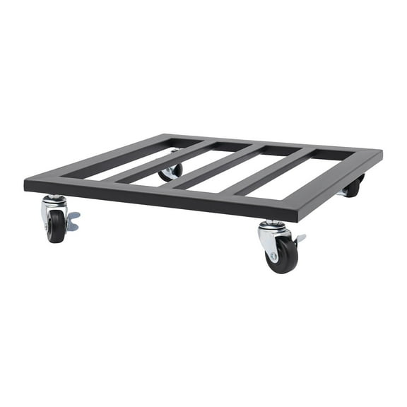 TFCFL 14x14 inch Rolling Plant Stand Moving Cart Heavy Duty Flower Pot Tray with 4 Universal Wheels