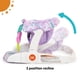 thumbnail image 4 of Bright Starts Asiento de suelo para bebé de 2 posiciones para aprender a sentarse con juguetes, unisex, 4-12 meses, Purple Paradise, 4 of 5