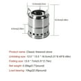 thumbnail image 3 of BIQIANWO Portable Outdoor Camping Stove: Mini, Stainless Steel, Wood Burning - Perfect for Your Next Adventure!, 3 of 9