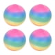 thumbnail image 1 of 4 pelotas antiestrés coloridas para niños y adultos, juguetes sensoriales elásticos para apretar., 1 of 14