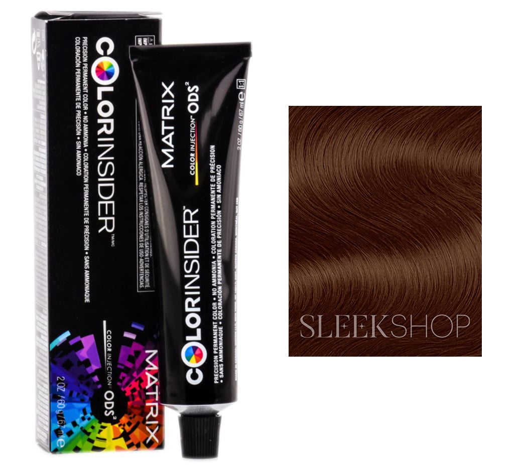 4M - Dark Brown Mocha , Matrix Color Insider Ammonia-Free Permanent Cream Hair Color Dye , Hair Beauty Product - Pack of 3 w/ Sleek Pin Comb 4M - Dark Brown Mocha , Matrix Color Insider Ammonia-Free Permanent Cream Hair Color Dye , Hair Beauty Product - Pack of 3 w/ Sleek Pin Comb