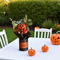 thumbnail image 4 of Happy Halloween Mini Pumpkin Decor Set, Tiny Artificial Pumpkin Figurines Assorted Sizes for Tabletop Shelf Desk Office Party Fall Thanksgiving Home Accent Ornament, 4 of 7