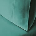 thumbnail image 2 of Superior 400 Thread Count Teal Egyptian Cotton Pillowcase Set, King, 2 of 3