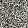 Miyuki Delica Seed Beads 11/0 - Palladium Plated DB038 7.2 Grams