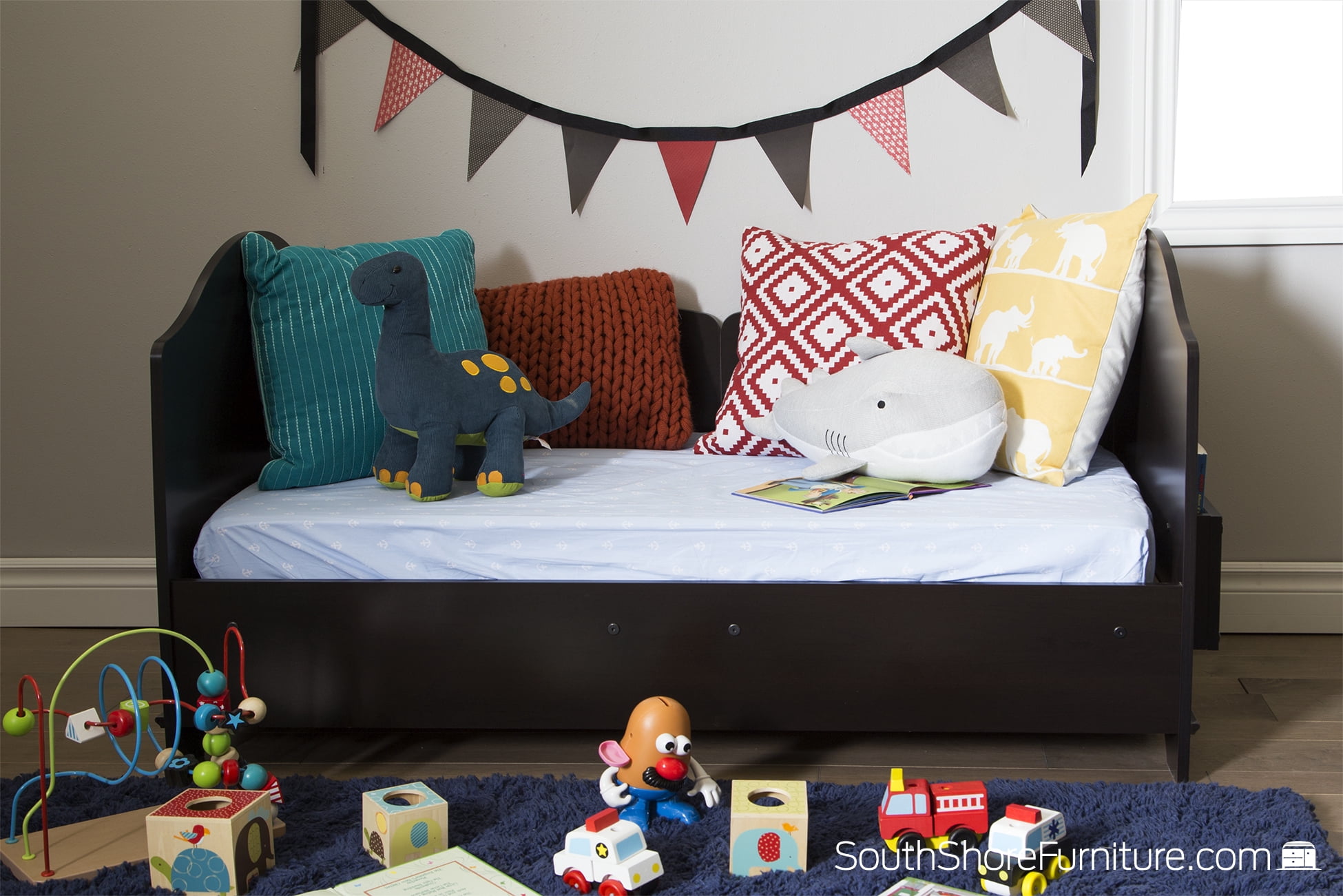 savannah sleigh cot bed