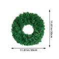 thumbnail image 1 of Esaierr Rattan Wreath Plastic Wreath Home Decor Stay Fresh For Years Rustic Farmhouse Holiday Home Decor, Christmas Wreath Set Up Prop, 1 of 2