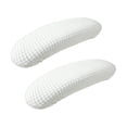 thumbnail image 2 of veasfak Office Chair Armrest Covers Removable Comfortable Elastic Protective Sleeve Machine Washable Slipcovers Arm Rest Covering white, 2 of 9