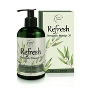 Brookethorne Naturals Refresh Nut Free Massage Oil Eucalyptus & Peppermint