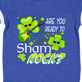 thumbnail image 4 of Inktastic Are You Ready to ShamROCK?- Fun St. Patrick's Day Boys or Girls Baby Bodysuit, 4 of 5