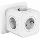 thumbnail image 1 of Regleta de alimentación de pared cúbica 5 en 1 con protección contra sobrecargas y protector contra sobretensiones, regleta eléctrica portátil para viajes de oficina, 1 of 3