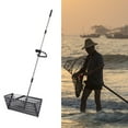 thumbnail image 6 of colaxi Sand Rake Convenient Large Telescopic Handle Carbon Steel Shovel Black, 6 of 10