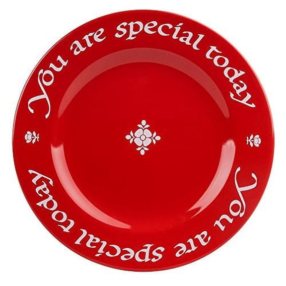 Waechtersbach Plate, You Are Special Today Cherry Red Plate