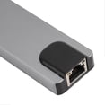 thumbnail image 3 of 5 in 1 Type C HUB Multiport Adapter 2 USB 3.0 Ports 4K 30HZ RJ45 PD Charging Gigabit Ethernet USB C Laptop Docking Station LS1050, 3 of 5