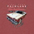 thumbnail image 3 of Wild Bobby 1957 Ford Fairlane Skyliner 312 Convertible Classic Vintage Car Lover Unisex Hoodie Sweatshirt, 3 of 5