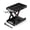 Black-B, variant on SPECTSR Steel Motorcycle ATV Wide Deck Scissor Lift Jack Crank Hoist Stand 1100 lbs Black