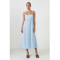 thumbnail image 1 of Bardot Broderie Flow Eyelet Sleeveless Dress In Light Blue Size XL/12 $148, 1 of 1