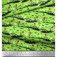 thumbnail image 2 of Soimoi Polyester Crepe Fabric Insect,Leaves & Floral Artistic Fabric Prints by Yards 42 Inch Wide, 2 of 3