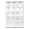 Rediform REDC172212 Yearly Wall Calendar, Jan-Dec, 24 in. x 36 in., White