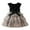 00-Black3065, variant on Lullu Girls Ruffle Sleeveless Polka Dot Tutu Dress Summer Mesh Layered Dress, Sizes 12M-5T