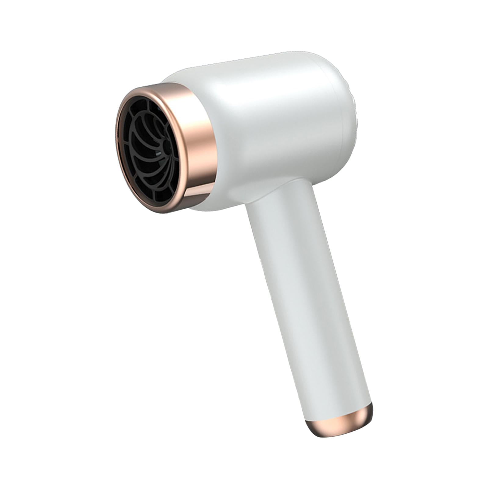 TOOYFUL Travel Hair Dryer Cordless Charging Hair Dryer Quick Dry Hair Care Professional 3 Speeds Hair Blower Powerful for Salon Indoor white