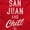 Red, variant on San Juan Puerto Rico Chill Vintage Zip Up Hoodie Men's Women's Brisco Brands S
