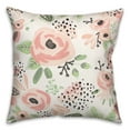 thumbnail image 2 of Creative Products Blush Flowers 18x18 Spun Poly Pillow, 2 of 3