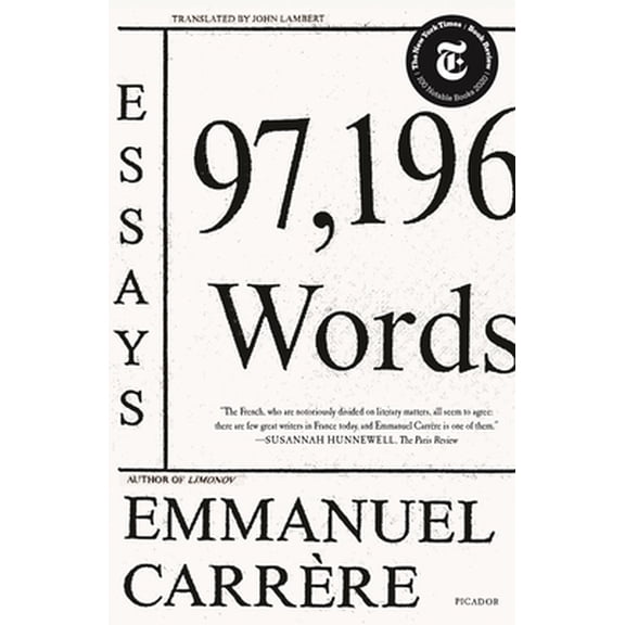 Pre-Owned 97,196 Words: Essays (Paperback) 1250758092 9781250758095