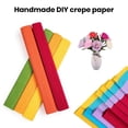 thumbnail image 2 of Crepe Paper Vibrant Color Thickened Crafts Paper Fade-Resistant DIY Paper Flowers for Art Projects Decorations, 2 of 7